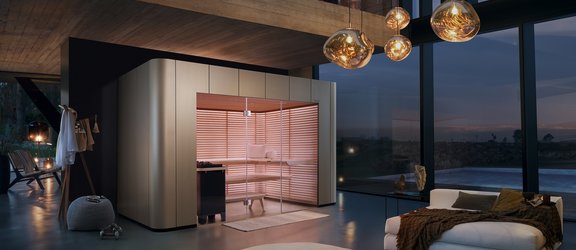 Die limitierte Sauna – Design by Studio F. A. Porsche