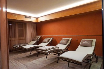 Wellness im Hotel Kirchbühl Grindelwald - Ruheraum | KLAFS