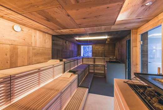 Schlosshotel Spa Ischgl Sauna Eiche