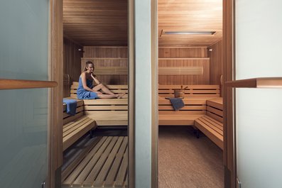 Sauna und Sanarium im Parkhotel Margna | KLAFS