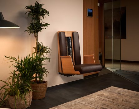 InfraPLUS Smart Seat von KLAFS. Die platzsparende Lösung für Zuhause
