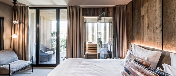 [Translate to Switzerland:] Hotel L&ouml;wenhof Wellness Suite
