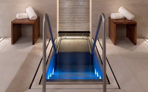 KLAFS individuelles Tauchbecken zur Abkühlung, Aurelio Spa