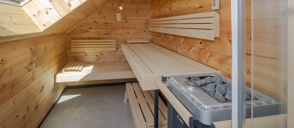 Sauna PREMIUM als massgefertigte L&ouml;sung