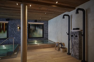 Spa und Wellness-Referenzen: Chalet 1551, ©Rene Kramer, Pool und Jacuzzi